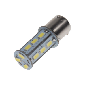 LED autožiarovka BAU15s - 12 /24V biela 18xSMD LED (2ks)