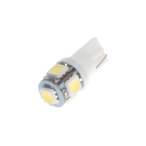 LED autožárovka 24V / W5W / T10 - bílá 5xSMD (2ks)