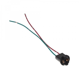 Držák autožárovky T10 - patice s kabely (1ks)