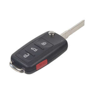 Náhradní klíč Audi / Seat / Škoda / VW - s čipem ID46 (5K0 837 202 AK) 3+1-tlačítkový
