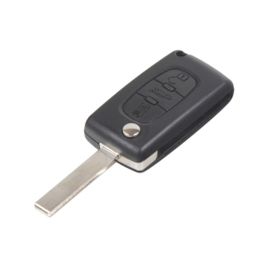 Náhradní klíč Peugeot - ID46 / 433Mhz / HU83 (3-tlačítkový) PCF7961