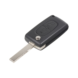 2-tlačítkový obal OEM klíče Peugeot