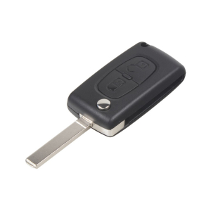 2-tlačítkový obal vyskakovacího OEM klíče Peugeot 307