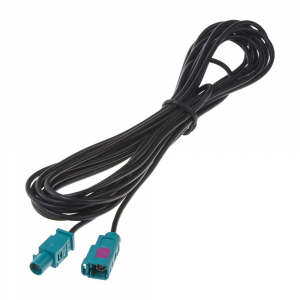 Autoanténny predlžovací kábel - FAKRA zásuvka / FAKRA konektor (5m)