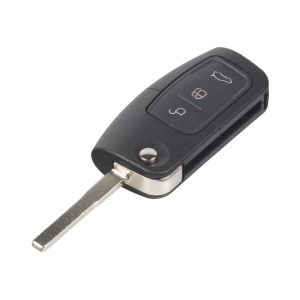 Náhradní klíč s čipem 4D63 - Ford s automatickým zavíráním oken (3-tlačítkový)
