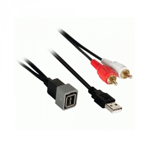 Konektor USB / Cinch - Nissan Cube / NV / Versa / Cabstar (2007->)