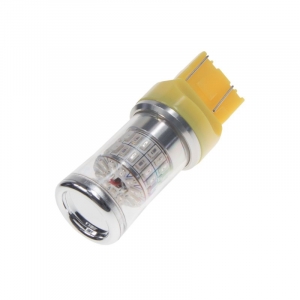 LED autožiarovka T20 (7443) / 12-24V - oranžová 48xSMD TURBO LED (2ks)