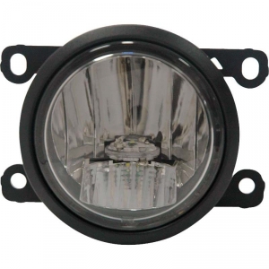 LED denné svietenie s hmlovkami 12V/24V - 9cm okrúhle DRL FOG90