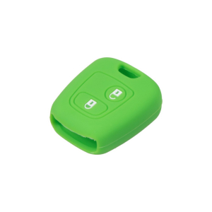 Silikonový obal pro klíč - Citroen zelený (2-tlačítkový)