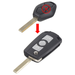 Náhradní obal klíče - BMW (3-tlačítkový) přestrojovací