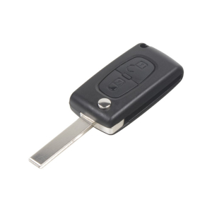 Náhradní obal klíče - Peugeot s planžetou HU83 (2-tlačítkový)