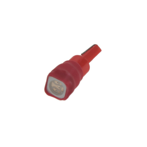 12V červené 1xSMD LED autožárovky T5