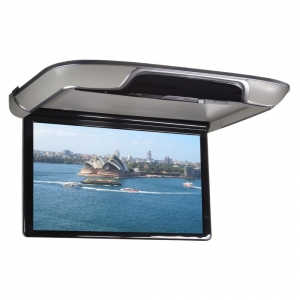 Stropní monitor 15,6" - šedý s OS. Android / HDMI / USB / WIFI / dálkové ovládání se snímačem pohybu