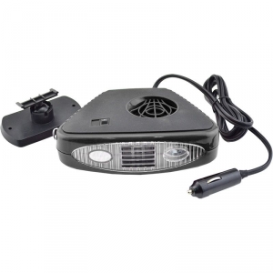 12V přídavné topení, ventilátor a LED lampa