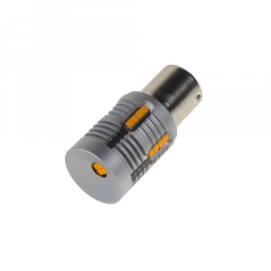 LED autožárovka BAU15s/12-24V - oranžová 24x1W LED (2ks)