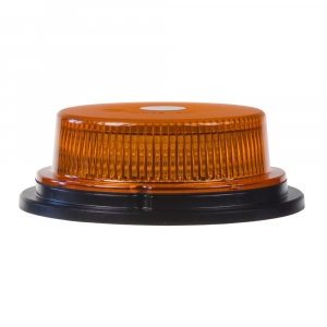 LED maják, 12-24V, 18x1W oranžový, magnet, ECE R10