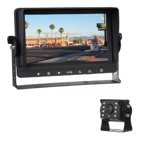 AHD kamerový systém 12V/24V - 140° kamera + 9" LCD monitor (4-PIN)