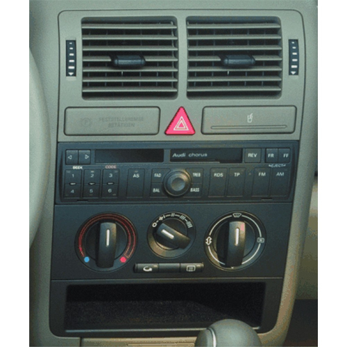 Použití rámečku autorádia Audi A4 -10/1998, A6 -5/1997, A8