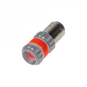 LED autožiarovka BAY15d - červená 12W COB 360⁰ / 9-60V dvojvláknová (2ks)