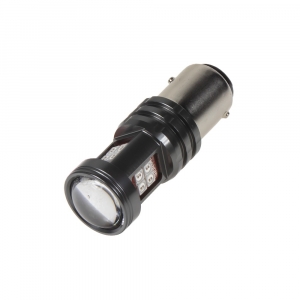 LED autožárovka BAY15d/12-24V - červená 15xSMD LED/dvouvlákno (2ks)