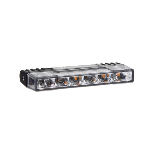 PROFI SLIM výstražné LED svetlo vonkajšie, do mriežky, oranžove, 12-24V, ECE R65