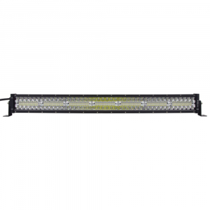 LED svetelná rampa - prehnutá 210x3W LED / 10-30V / ECE R10 (760x76x55mm)