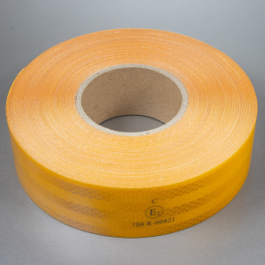 Reflexná páska - 50mm oranžová samolepiaca (45,7m)