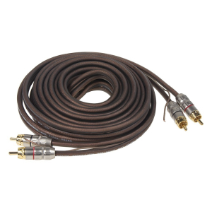 KUERL BLACK MID CINCH medený signálový kabel 5m