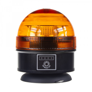 AKU LED maják, 30x1W oranžový, magnet, ECE R65