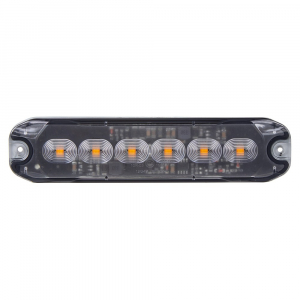 PROFI SLIM výstražné LED svetlo vonkajšie, oranžové, 12-24V, ECE R65 