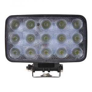 LED svetlo obdĺžnikové, 15x3W, 152x118x50mm, ECE R10 