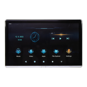 LCD monitor 12,3" OS Android/USB/SD/HDMI s držiakom na opierku