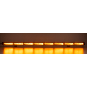 LED svetelná alej 12V / 24V - oranžová 72x1W LED s diaľkovým ovládaním / vodeodolná IP67 / ECE R10, R65 (1204mm)