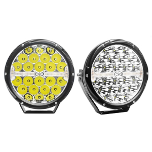 LED světlo kulaté s pozičním a výstražným světlem, 140W, ECE R7/R10/R112