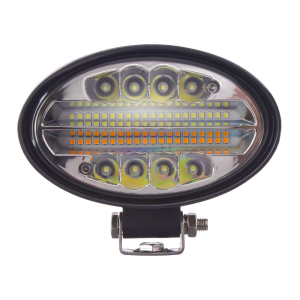 LED pracovní světlo - bílé 28x3W / oranžový Predátor 20x3W LED / 10-30V / ECE R10 (142x89x59mm)