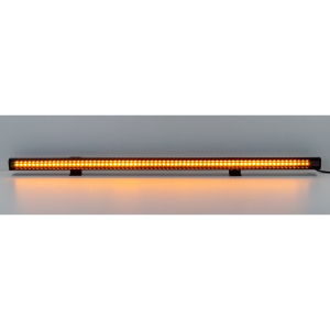 Gumové výstražné LED světlo 12V / 24V - 72x LED oranžové (640x25x22mm)