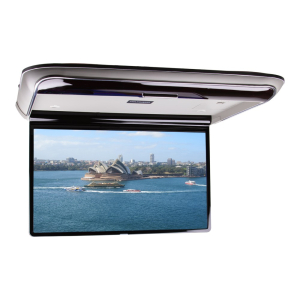 Stropný LCD monitor 13,98" s OS. Android USB/HDMI/IR/FM, diaľkové ovládanie so snímačom pohybu, šedá