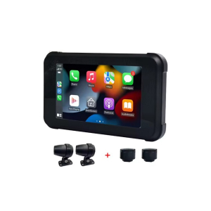 Monitor na motocykl - 5" / Apple CarPlay / Android auto / Bluetooth / USB / micro SD / TPMS