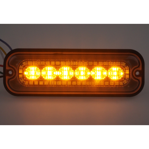 Použití obrysového bílého LED světla s oranžovým LED predátorem 12-24V, ECE R65,Class2