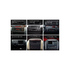Použitie multimediálneho autorádia BMW E46 M3 98-05 s 9" LCD, Android, WI-FI, GPS, CarPlay, 4G, Bluetooth, 2x USB