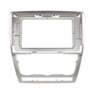 Rámik 10" autorádia - Škoda Octavia II. (2008-2013) strieborný Rámik 10" autorádia - Škoda Octavia II. (2008-2013) strieborný