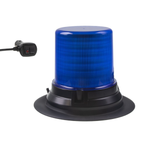 Modrý LED maják 12/24V - 144x 1W LED / magnet / 12-48V / ECE R65 (ø212x191mm) Modrý LED maják 12/24V - 144x 1W LED / magnet / 12-48V / ECE R65 (ø212x191mm)