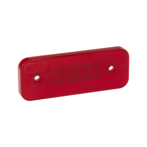 Obrysové LED svetlo 24V - červené 4xLED / ECER (110x41x9mm) Obrysové LED svetlo 24V - červené 4xLED / ECER (110x41x9mm)