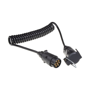 Predlžovací kábel 2m špirálový 12V - 13pin, 1x zástrčka, 1x zásuvka Predlžovací kábel 2m špirálový 12V - 13pin, 1x zástrčka, 1x zásuvka