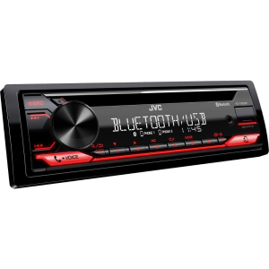 Autorádio JVC KD-T822BT - CD / MP3 / USB / AUX / Bluetooth pripojenie / červené podsvietenie / odnímateľný panel Autorádio JVC KD-T822BT - CD / MP3 / USB / AUX / Bluetooth pripojenie / červené podsvietenie / odnímateľný panel