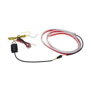 LED pásik 120 cm – dynamické smerovky oranžové / pozičné svetlá biele, IP66, 12 V LED pásik 120 cm – dynamické smerovky oranžové / pozičné svetlá biele, IP66, 12 V
