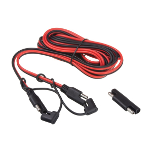 Predlžovací kábel SAE–SAE 4 m, 16 AWG, 10 A – s ochrannou krytkou a reverzným adaptérom Predlžovací kábel SAE–SAE 4 m, 16 AWG, 10 A – s ochrannou krytkou a reverzným adaptérom