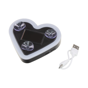 LED ambientné osvetlenie do auta RGB srdce – 40 LED, solárne + USB-C nabíjanie, prísavky LED ambientné osvetlenie do auta RGB srdce – 40 LED, solárne + USB-C nabíjanie, prísavky