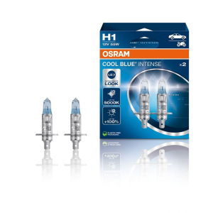 OSRAM Cool Blue Intense H1 55 W halogénové autožiarovky – 12 V, 5000 K, +100 % jas, duo-box 2 ks OSRAM Cool Blue Intense H1 55 W halogénové autožiarovky – 12 V, 5000 K, +100 % jas, duo-box 2 ks