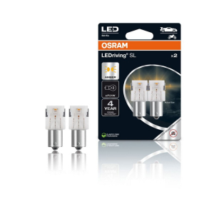 Autožiarovky OSRAM LEDriving SL P21W BA15s / 12V / oranžové – Duo-Box (2 ks) Autožiarovky OSRAM LEDriving SL P21W BA15s / 12V / oranžové – Duo-Box (2 ks)